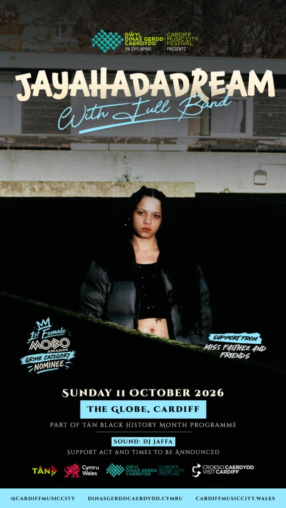 JAYAHADADREAM Live @ The Globe Cardiff (11.10.26)
